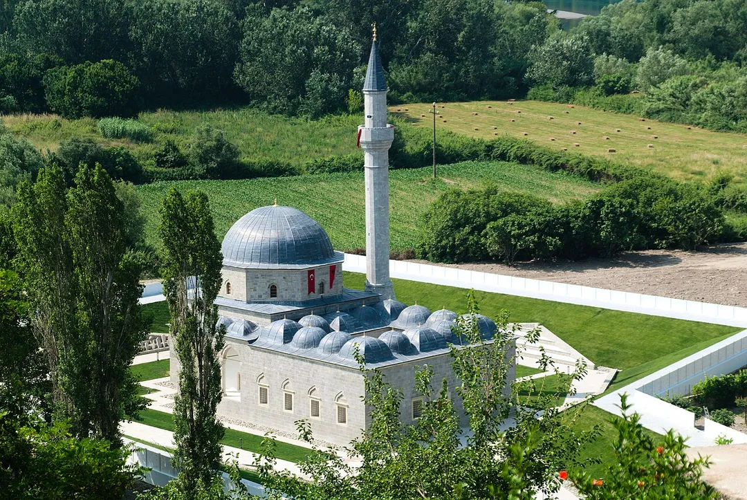 Xhamia e Plumbit/Lead Mosque in Shkodra, Albania on June 11, 2025