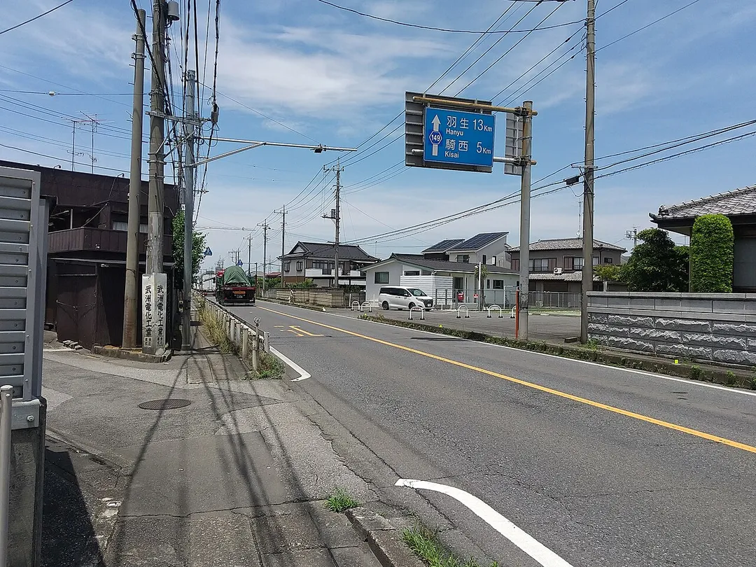 2020年6月撮影
菖蒲町菖蒲にて