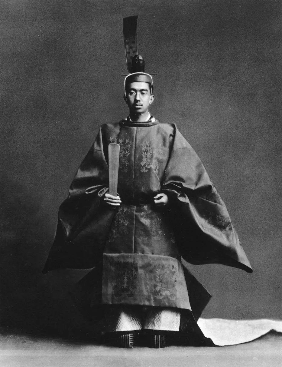 Shōwa Emperor (Hirohito) at his enthronement in 1928.