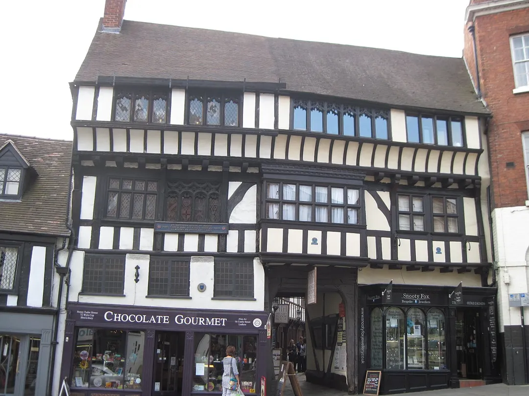 71, 72 &amp; 73, Wyle Cop, Shrewsbury
.mw-parser-output .messagebox{margin:4px 0;width:auto;border-collapse:collapse;border:2px solid var(--border-color-progressive,#6485d1);background-color:var(--background-color-neutral-subtle,#fbfcff);color:var(--color-base,#202122);box-sizing:border-box;border-inline-start-width:8px}.mw-parser-output .messagebox.mbox-small{font-size:88%;line-height:1.25em}.mw-parser-output .mbox-warning,.mw-parser-output .mbox-speedy{border:2px solid var(--border-color-error,#b22222);background:var(--background-color-error-subtle,#ffdbdb);border-inline-start-width:8px}.mw-parser-output .mbox-serious,.mw-parser-output .mbox-delete,.mw-parser-output .mbox-stop{border:2px solid var(--border-color-error,#b22222);border-inline-start-width:8px}.mw-parser-output .mbox-issue,.mw-parser-output .mbox-content{border:2px solid #f28500;background:var(--background-color-warning-subtle,#ffe);border-inline-start-width:8px}.mw-parser-output .mbox-query,.mw-parser-output .mbox-style{border:2px solid #f4c430;background:var(--background-color-warning-subtle,#ffe);border-inline-start-width:8px}.mw-parser-output .mbox-shit{border:2px solid #960;border-inline-start-width:8px}.mw-parser-output .mbox-license{border:2px solid #88a;border-inline-start-width:initial}.mw-parser-output .mbox-legal{border:2px solid var(--border-color-notice,#666);background:var(--background-color-base,#fff);border-inline-start-width:8px}.mw-parser-output .mbox-honor{border:2px solid #ca3;background:var(--background-color-warning-subtle,#fcf4db);border-inline-start-width:8px}.mw-parser-output .mbox-growth{border:2px solid #8d4;background:var(--background-color-success-subtle,#d5fdf4);border-inline-start-width:8px}.mw-parser-output .mbox-move{border:2px solid #93c;border-inline-start-width:8px}.mw-parser-output .mbox-protection,.mw-parser-output .mbox-message{border:2px solid var(--border-color-base,#aaa);border-inline-start-width:8px}.mw-parser-output .messagebox .mbox-text{border:none;padding:0.25em 0.9em;width:100%}.mw-parser-output .messagebox .mbox-image{border:none;padding-top:2px;padding-bottom:2px;padding-inline-start:0.9em;padding-inline-end:0;text-align:center}.mw-parser-output .messagebox .mbox-imageright{border:none;padding-top:2px;padding-bottom:2px;padding-inline-start:0;padding-inline-end:0.9em;text-align:center}.mw-parser-output .messagebox .mbox-empty-cell{border:none;padding:0;width:1px}.mw-parser-output .messagebox .mbox-invalid-type{text-align:center}@media(min-width:720px){.mw-parser-output .messagebox{margin:4px 10%}.mw-parser-output .messagebox.mbox-small{clear:right;float:right;margin:4px 0 4px 1em;width:238px}}body.skin--responsive .mw-parser-output table.messagebox img{max-width:none!important}Wikidata has entry 71, 72 and 73, Wyle Cop (Q17529683) with data related to this building.