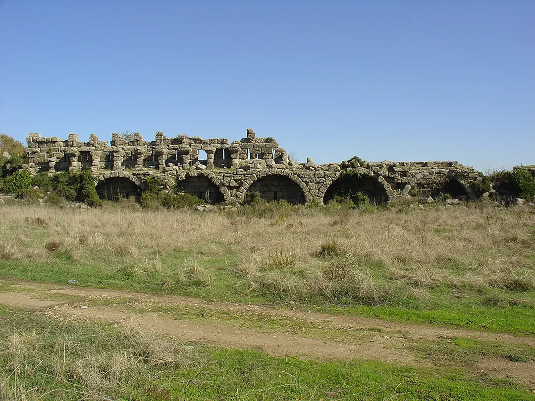 Roman Aquaeduct at Side