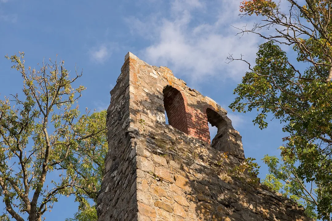 he ruins of St Lars Church in Sigtuna.