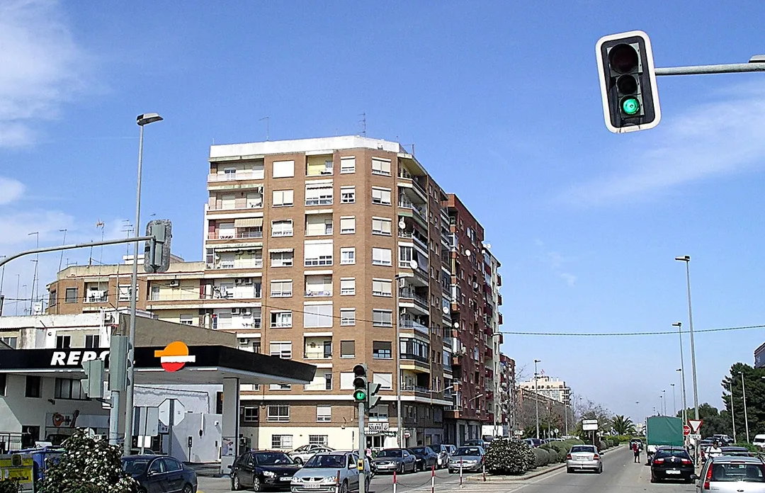 Vista de la localidad de Silla, Valencia, España