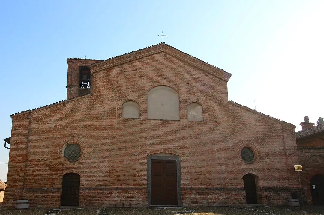 Church Santa Maria e San Pietro, Silvano Pietra, Province of Pavia, Lombardy, Italy