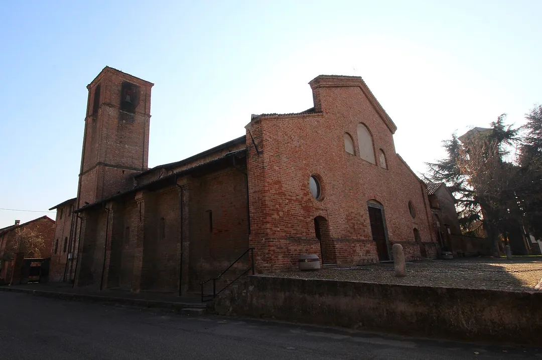 Church Santa Maria e San Pietro, Silvano Pietra, Province of Pavia, Lombardy, Italy