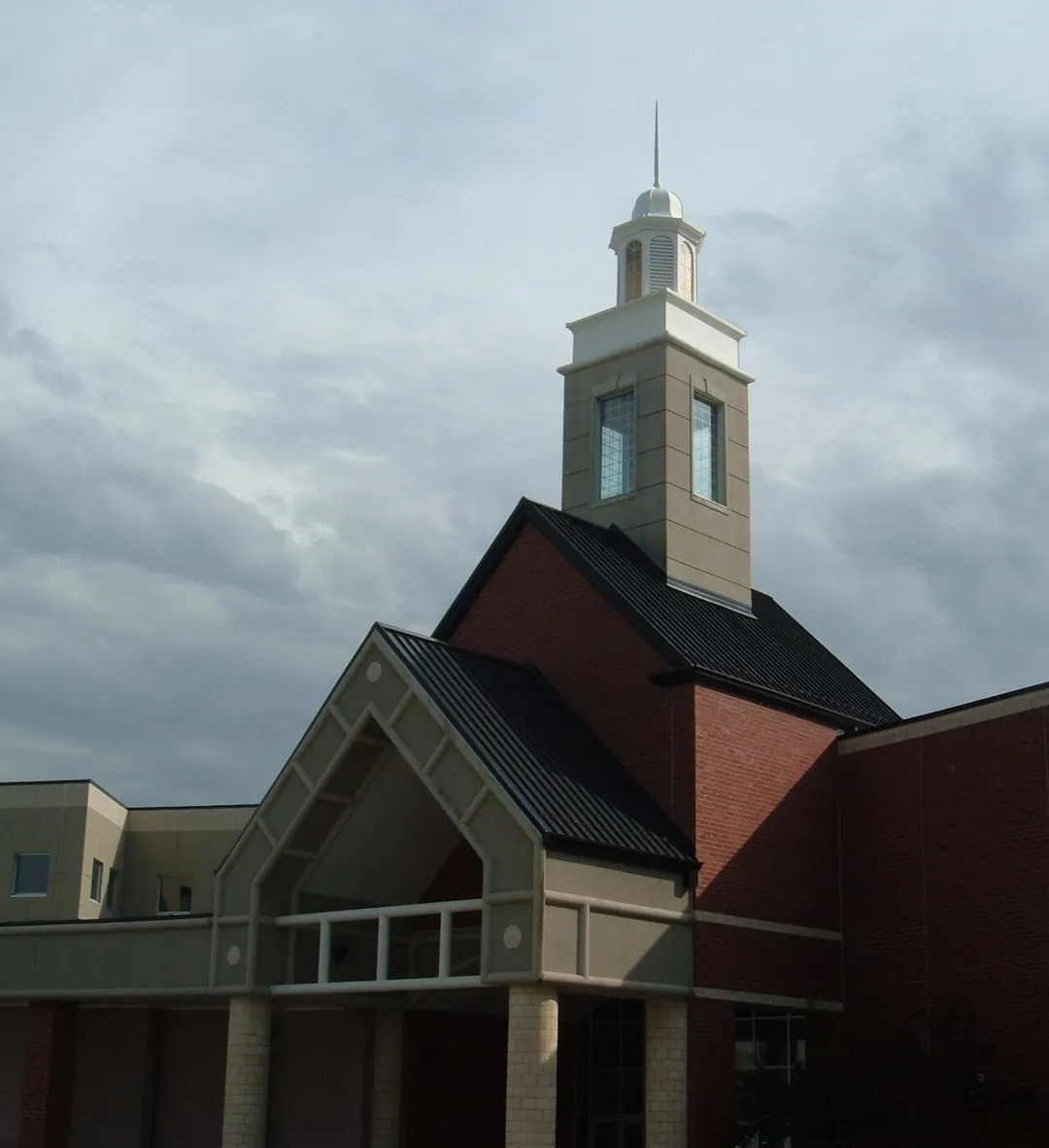 It is the cupola at the front of Montgomery Blair High School.