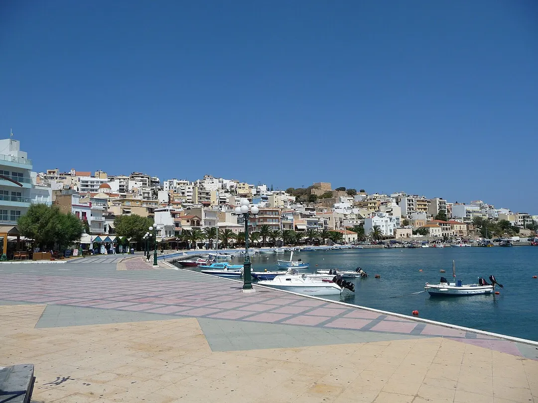 Hafenpromenade in Sitia (Kreta)