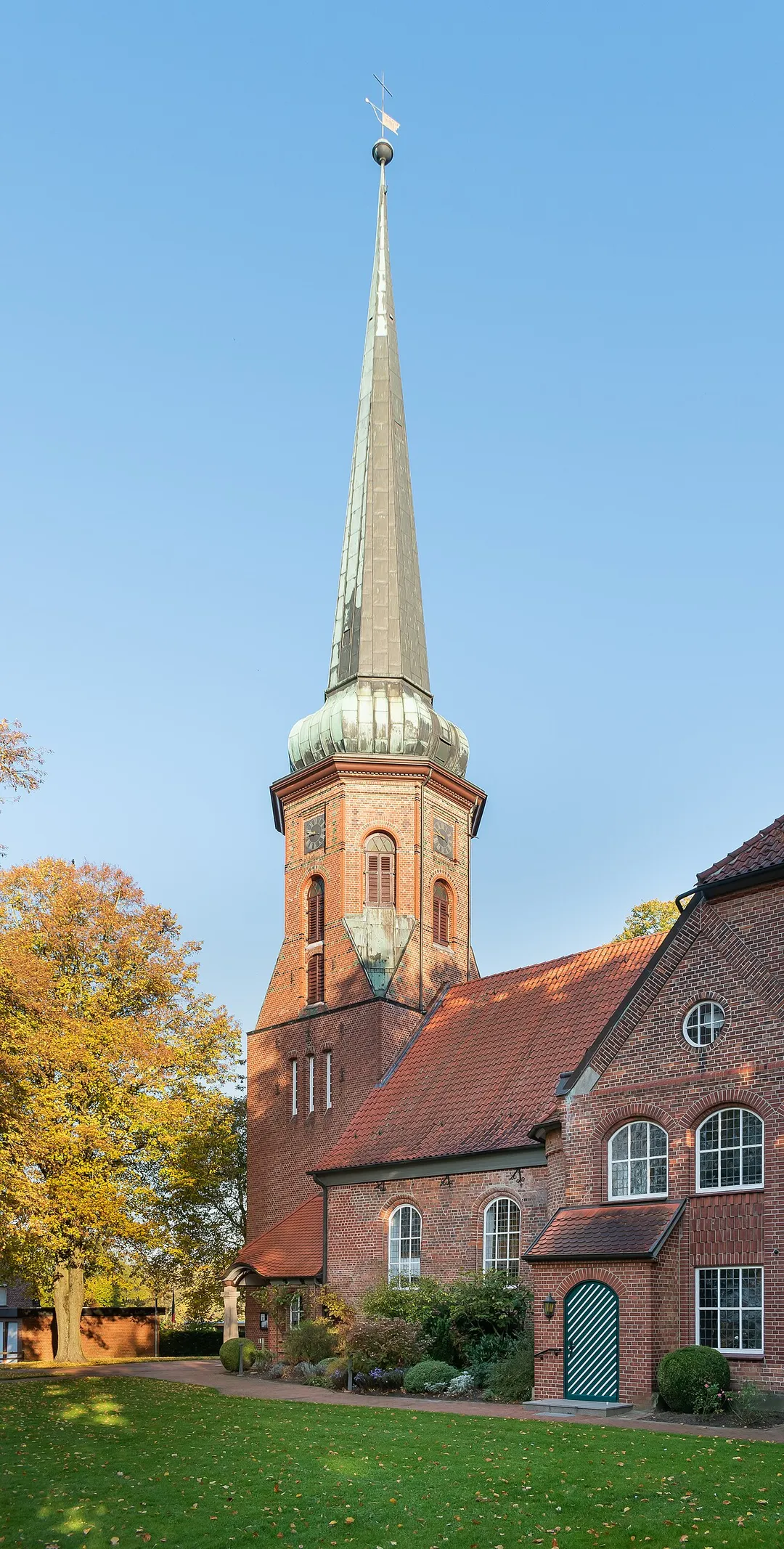 Saint Dionysius church in Sittensen, Lower Saxony, Germany