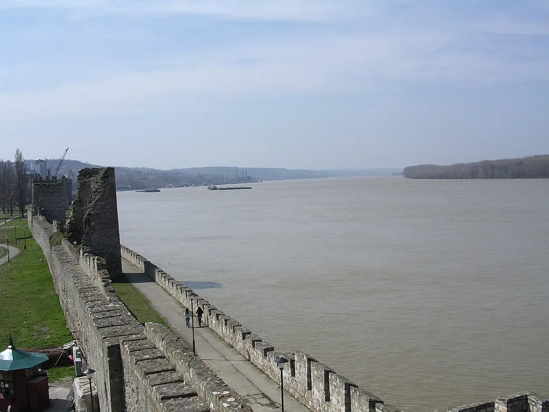 Danube in Smederevo (Serbia)