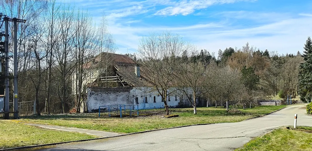 Špačkův mlýn, a watermill on the premises of the wastewater treatment plant in Soběslav, Czechia