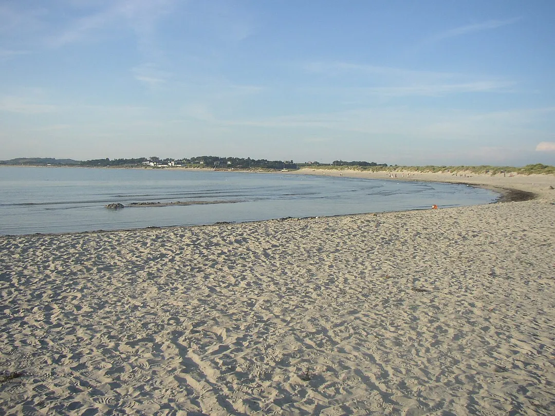 The beach of Sola, Norway.