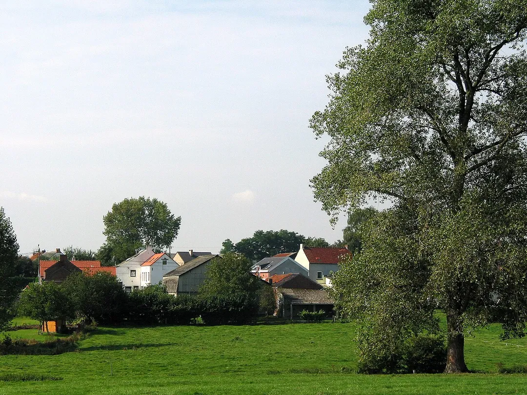 Sombreffe (Belgique), quartier proche du château.