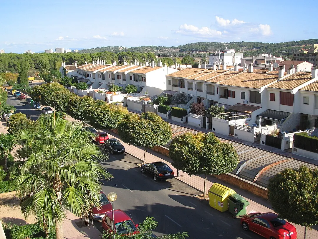 A spanish town called Son Ferrer in mallorca.