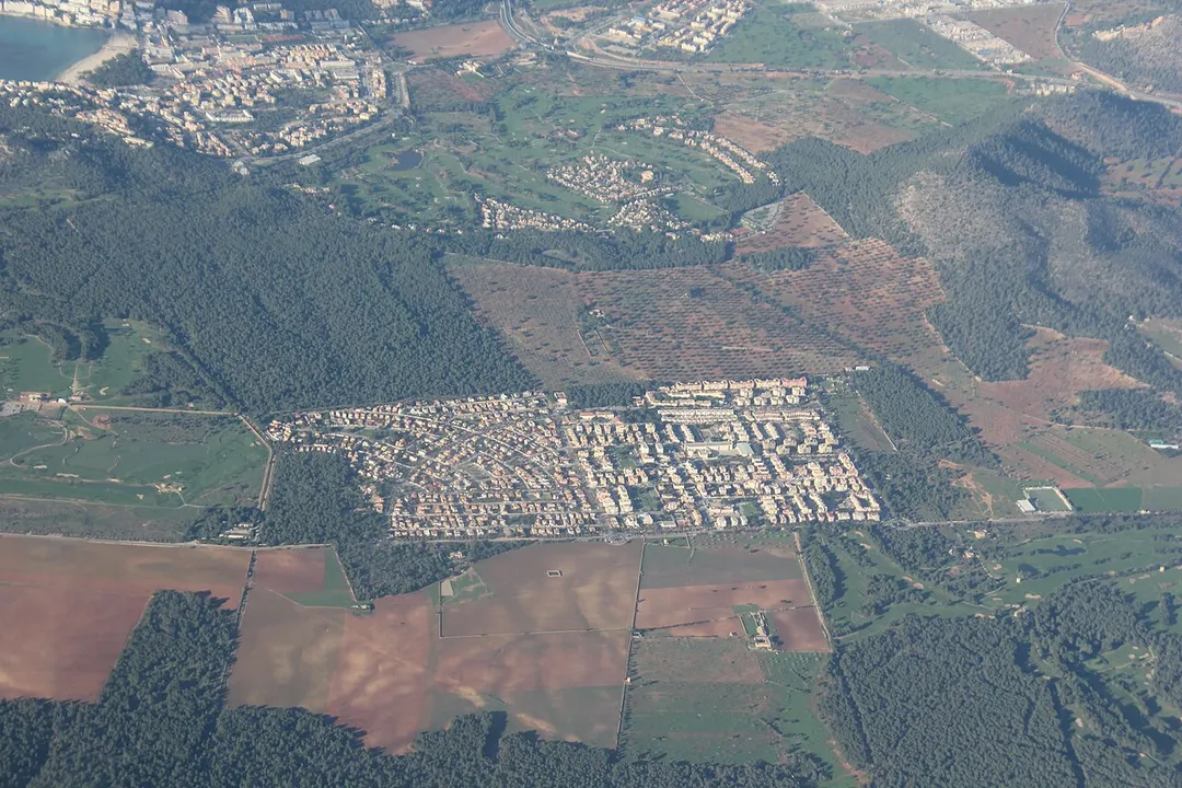 Vista aèria Son Ferrer
