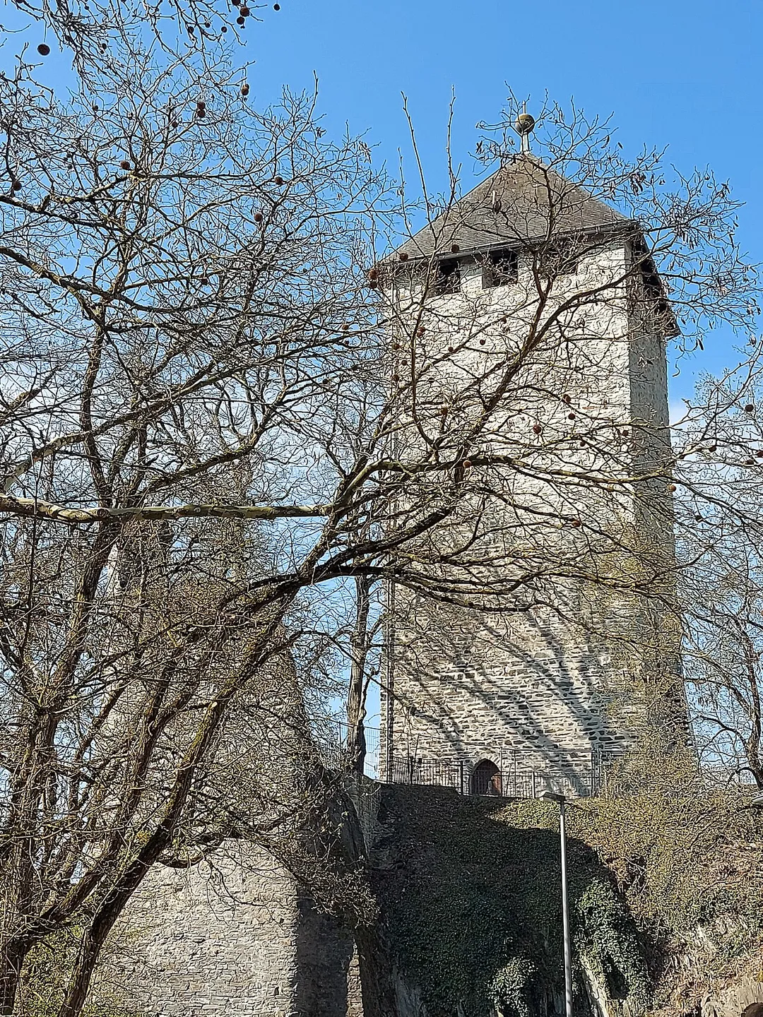 Belfry of Sonnenberg Castle, Wiesbaden-Sonnenberg, Wiesbaden, Hesse, Germany