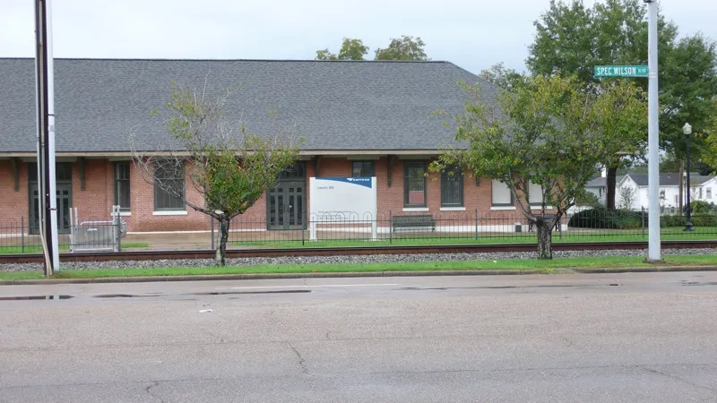 The Train Station in Laurel, Mississippi