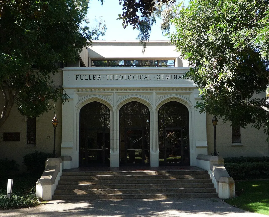 Payton Hall, on the campus of Fuller Theological Seminary — located in Pasadena, California.
