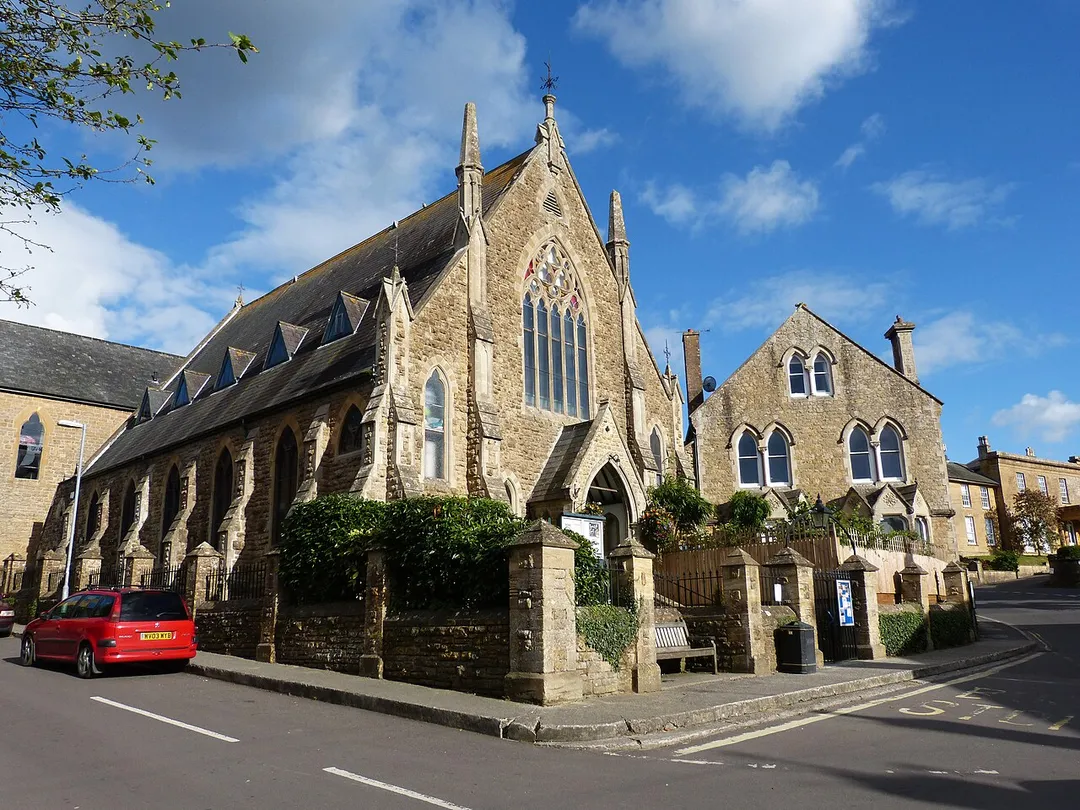 David Hall, South Petherton - a former United Reform Church, now an arts centre
.mw-parser-output .messagebox{margin:4px 0;width:auto;border-collapse:collapse;border:2px solid var(--border-color-progressive,#6485d1);background-color:var(--background-color-neutral-subtle,#fbfcff);color:var(--color-base,#202122);box-sizing:border-box;border-inline-start-width:8px}.mw-parser-output .messagebox.mbox-small{font-size:88%;line-height:1.25em}.mw-parser-output .mbox-warning,.mw-parser-output .mbox-speedy{border:2px solid var(--border-color-error,#b22222);background:var(--background-color-error-subtle,#ffdbdb);border-inline-start-width:8px}.mw-parser-output .mbox-serious,.mw-parser-output .mbox-delete,.mw-parser-output .mbox-stop{border:2px solid var(--border-color-error,#b22222);border-inline-start-width:8px}.mw-parser-output .mbox-issue,.mw-parser-output .mbox-content{border:2px solid #f28500;background:var(--background-color-warning-subtle,#ffe);border-inline-start-width:8px}.mw-parser-output .mbox-query,.mw-parser-output .mbox-style{border:2px solid #f4c430;background:var(--background-color-warning-subtle,#ffe);border-inline-start-width:8px}.mw-parser-output .mbox-shit{border:2px solid #960;border-inline-start-width:8px}.mw-parser-output .mbox-license{border:2px solid #88a;border-inline-start-width:initial}.mw-parser-output .mbox-legal{border:2px solid var(--border-color-notice,#666);background:var(--background-color-base,#fff);border-inline-start-width:8px}.mw-parser-output .mbox-honor{border:2px solid #ca3;background:var(--background-color-warning-subtle,#fcf4db);border-inline-start-width:8px}.mw-parser-output .mbox-growth{border:2px solid #8d4;background:var(--background-color-success-subtle,#d5fdf4);border-inline-start-width:8px}.mw-parser-output .mbox-move{border:2px solid #93c;border-inline-start-width:8px}.mw-parser-output .mbox-protection,.mw-parser-output .mbox-message{border:2px solid var(--border-color-base,#aaa);border-inline-start-width:8px}.mw-parser-output .messagebox .mbox-text{border:none;padding:0.25em 0.9em;width:100%}.mw-parser-output .messagebox .mbox-image{border:none;padding-top:2px;padding-bottom:2px;padding-inline-start:0.9em;padding-inline-end:0;text-align:center}.mw-parser-output .messagebox .mbox-imageright{border:none;padding-top:2px;padding-bottom:2px;padding-inline-start:0;padding-inline-end:0.9em;text-align:center}.mw-parser-output .messagebox .mbox-empty-cell{border:none;padding:0;width:1px}.mw-parser-output .messagebox .mbox-invalid-type{text-align:center}@media(min-width:720px){.mw-parser-output .messagebox{margin:4px 10%}.mw-parser-output .messagebox.mbox-small{clear:right;float:right;margin:4px 0 4px 1em;width:238px}}body.skin--responsive .mw-parser-output table.messagebox img{max-width:none!important}Wikidata has entry Former United Reform Church (Q26629474) with data related to this item.