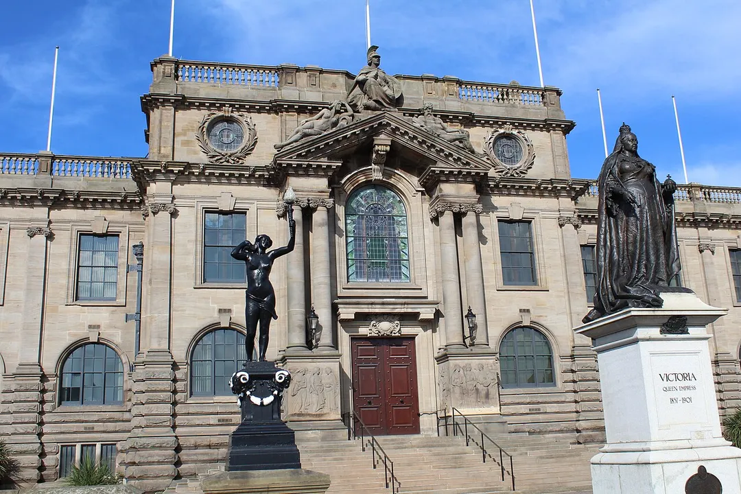 Hôtel de ville de South Shields, South Tyneside.