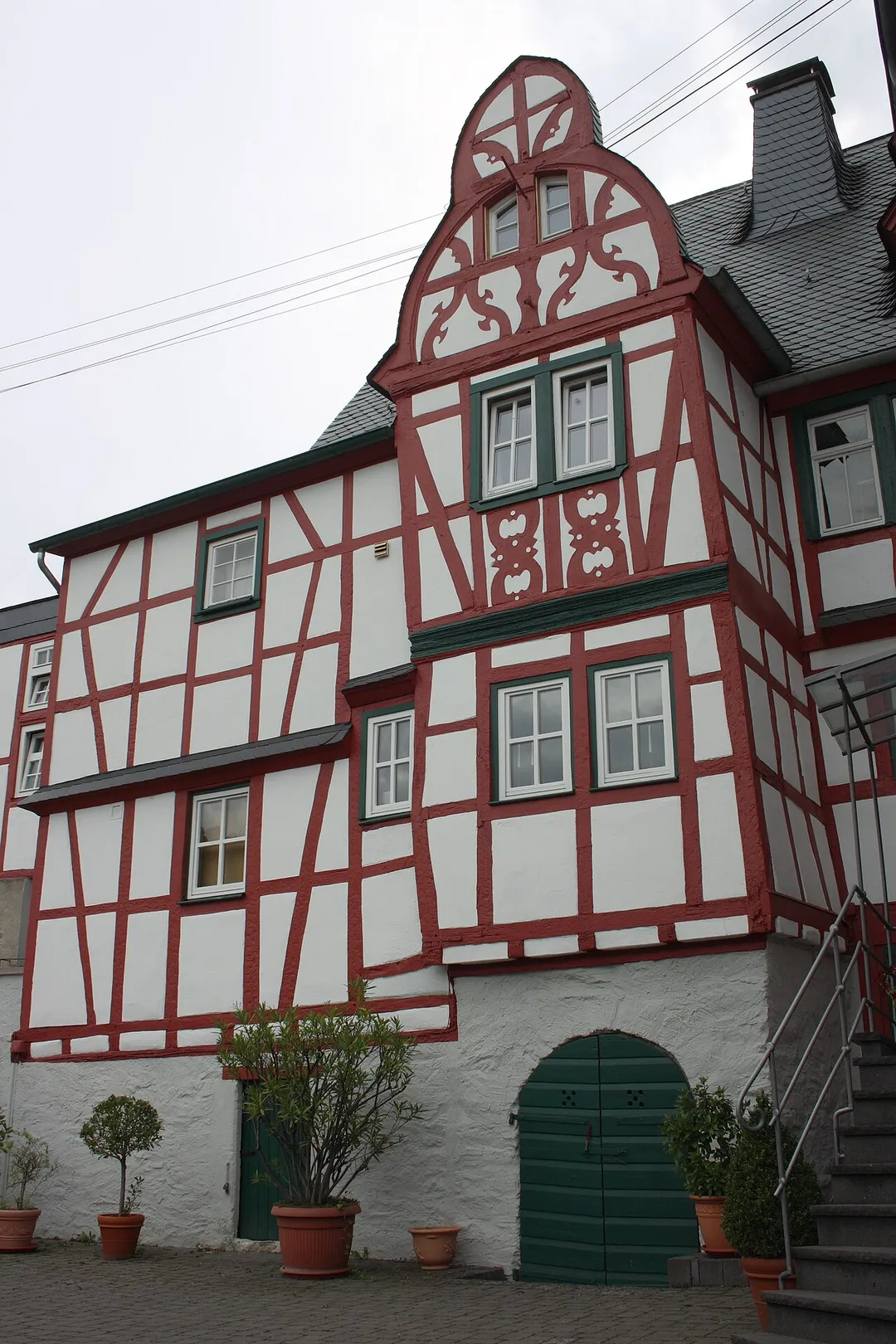 Fachwerkhaus Salmgasse 9/11 in Niederspay, Ortsteil von Spay