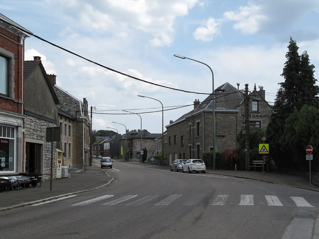 Louveigne, view to a street