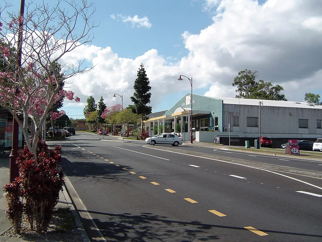 Photo of Fitzgerald Avenue at Springwood, Logan City, Queensland, Australia.