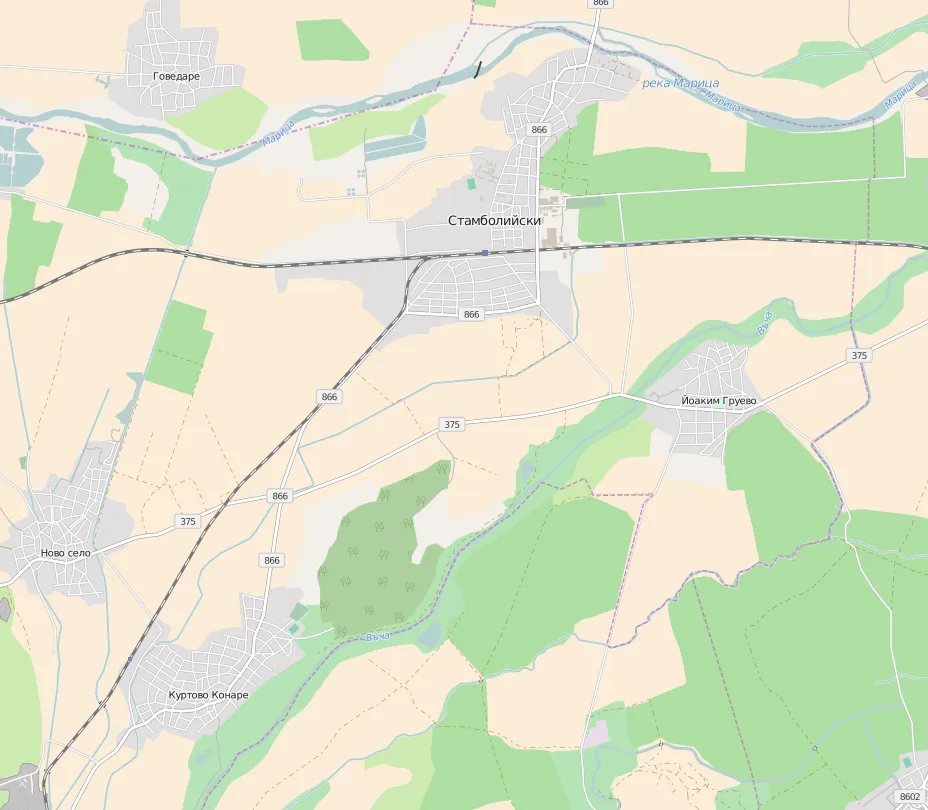 OpenStreetMap - Map of Stamboliyski 2