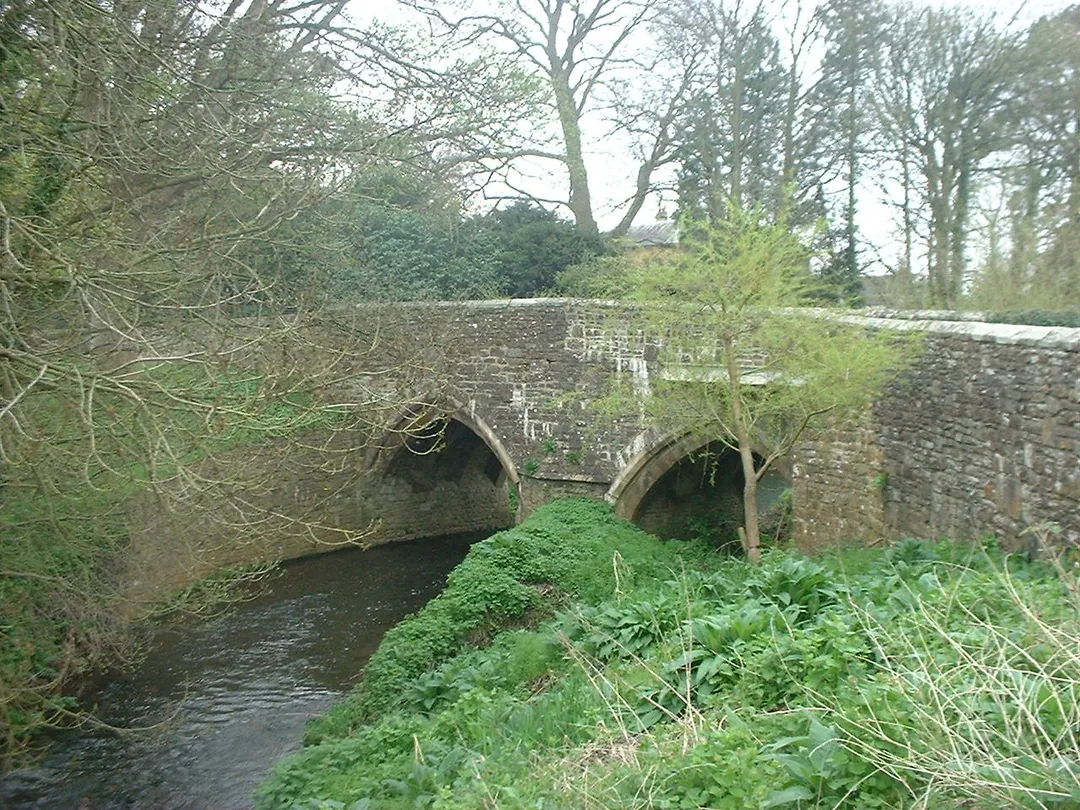 Bridge at Stanton Drew. Taken by Rod Ward 26th April 2006