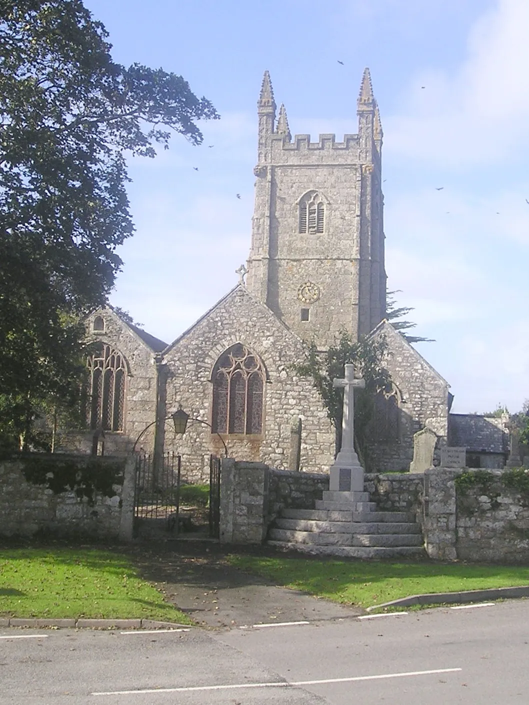 Stithians Church. Photograph taken by David Dunstan on 1 October 2006.
