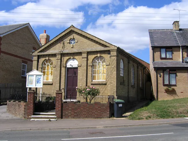 Baptist Chapel, Stondon, Beds. built in 1863 on Station Road, Lower Stondon.
