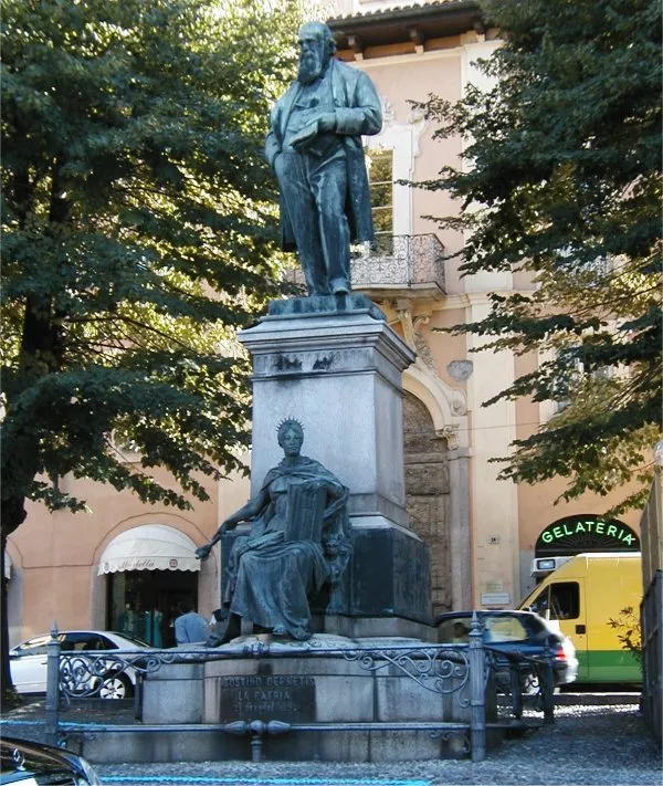 Stradella (PV) Monumento a De Pretis (Foto di Luigino C.)