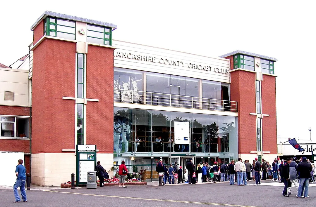 Main entrance of Lancashire County Cricket Club - July 2006