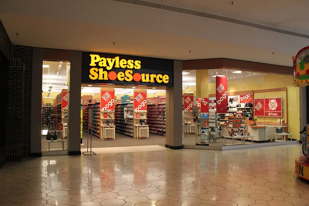 Payless ShoeSource store, Briarwood Mall, Ann Arbor, MI.