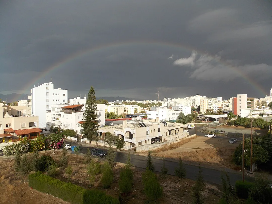 Rainbow over Strovolos