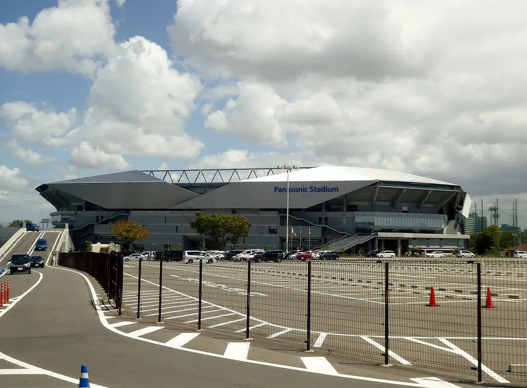 市立吹田サッカースタジアムを撮影。