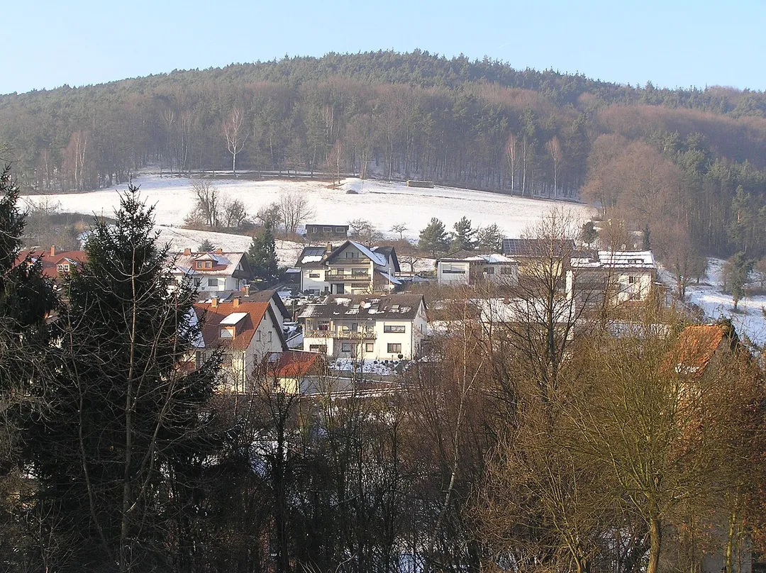 Wohnhäuser im Sulzbacher Ortsteil Soden im Spessart