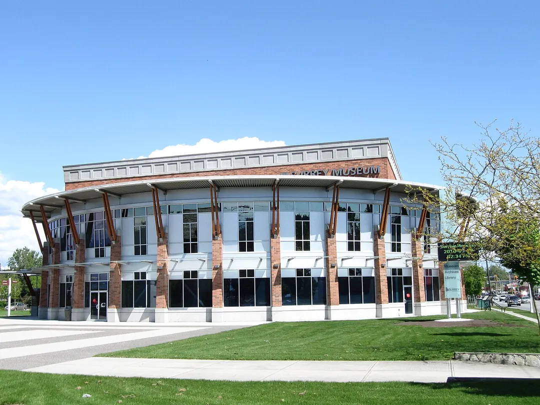 The Surrey Museum at 17710 56A Avenue in the City of Surrey, British Columbia, Canada.