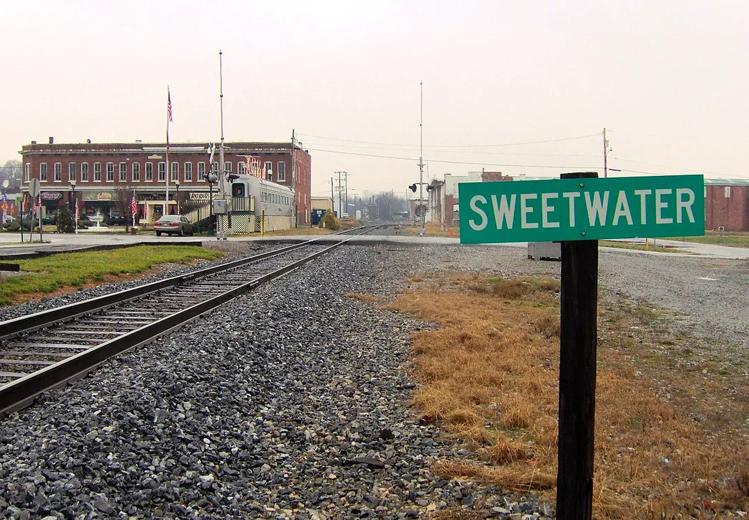 Sweetwater, Tennessee, located in the Southeastern United States.