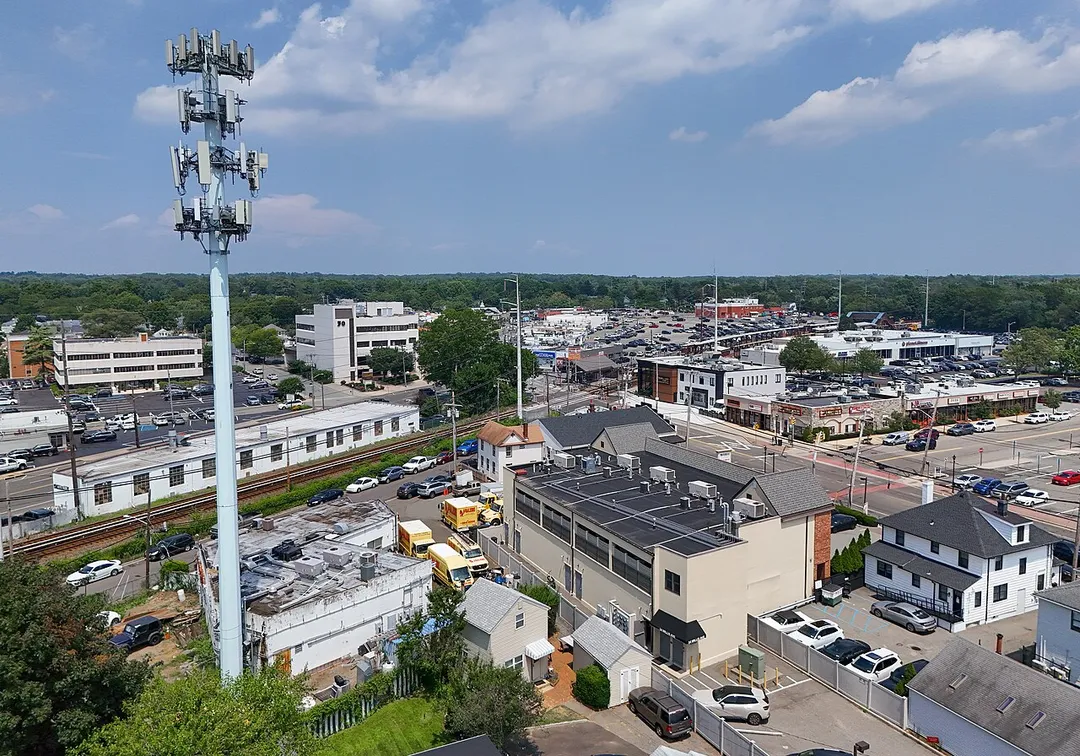 Skyline of Syosset, New York, USA