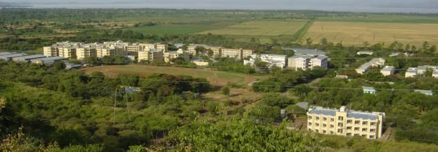 Skyline of Arba Minch University. Higher resolution+crop. This work's original author is Admasu B.