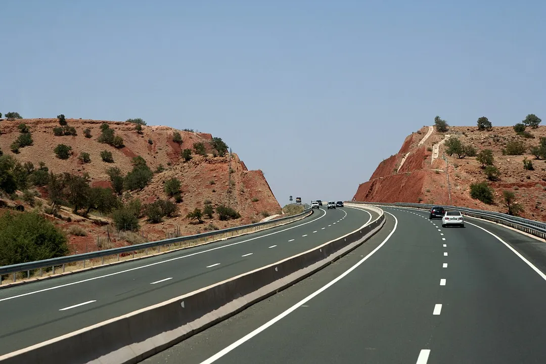 A3 motorway in Morocco (Former A7)