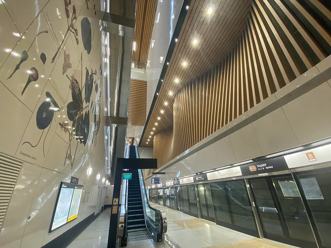 Taken during TEL3 open house on 11 Nov 2022. This is the lower platform (Platform B) of Napier station.