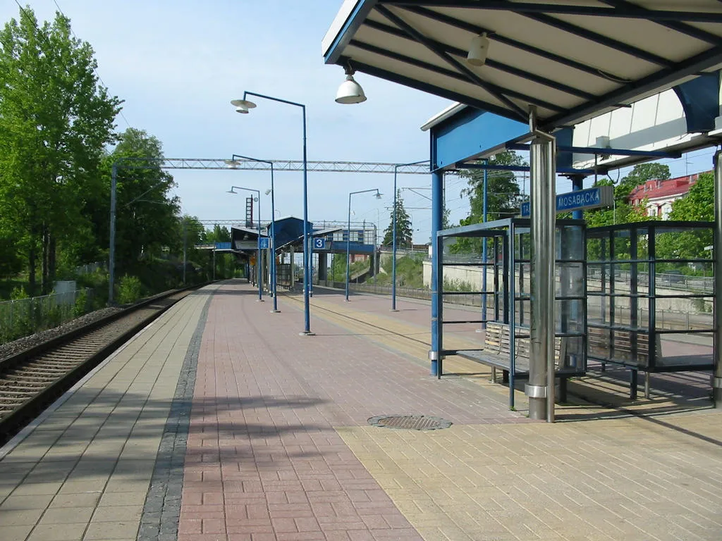Tapanila railway station.
