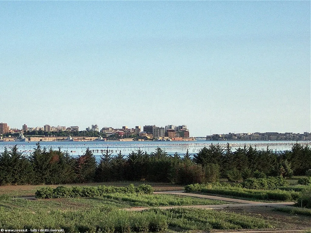 Panorama del Mar Piccolo di Taranto - Foto concessa dall'Autore - www.ressa.it
Il Sig. Gaspare Ressa, detentore del copyright sull'immagine, ha esplicitamente rilasciato l'immagine con Licenza Arte Libera e mi ha autorizzato a caricarla su Wikipedia con tale licenza.