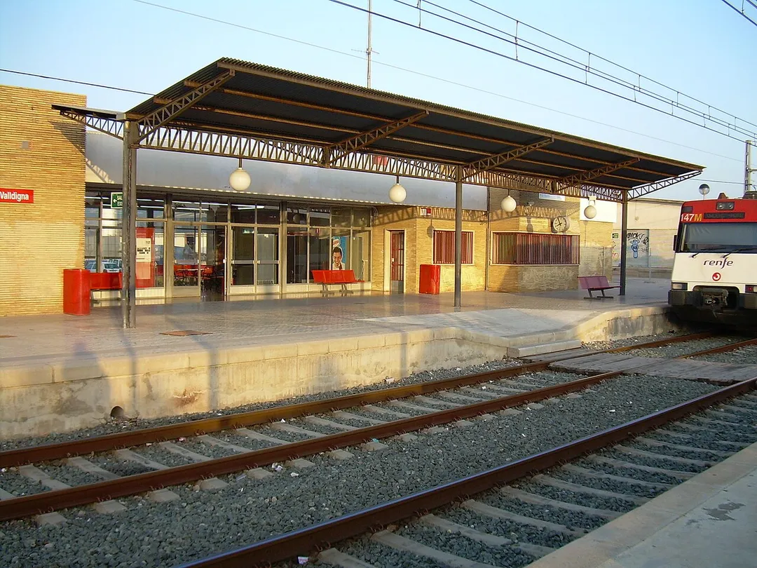 Estación de Tabernes de Valldigna.