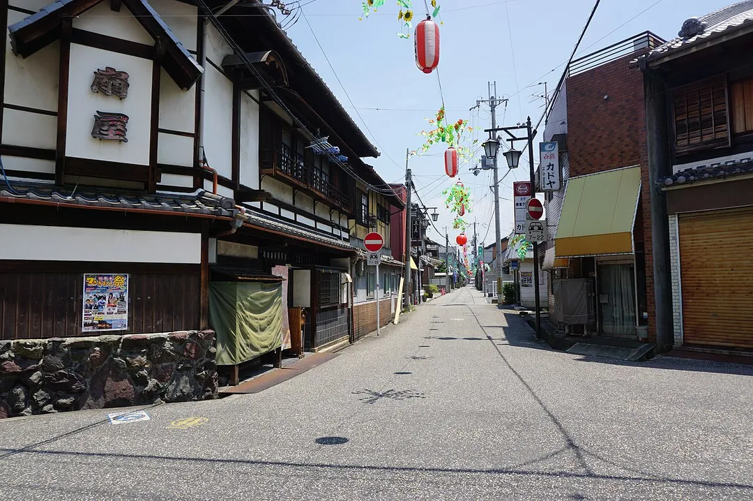 田原本町の中心市街地