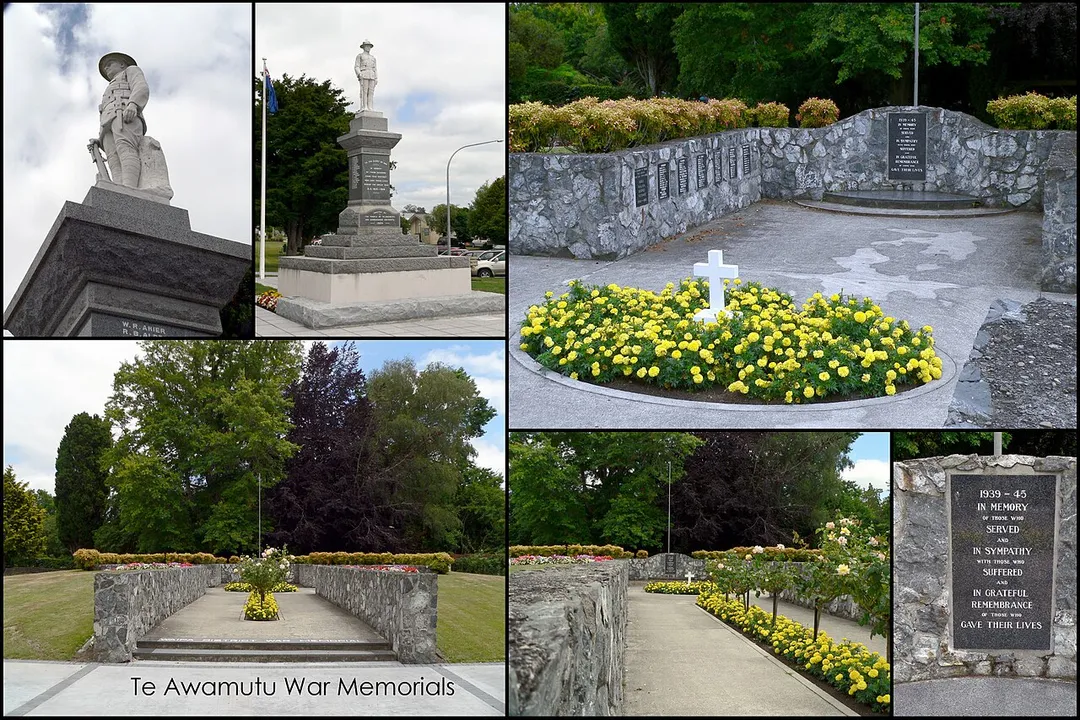 Te Awamutu war memorials, including the World War One Memorial, NZHPT registration number 4294 (Category II)