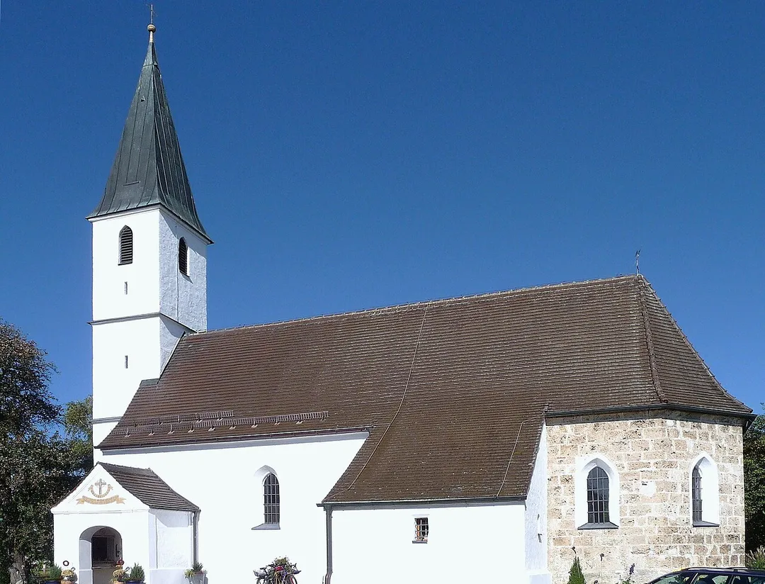 Die Filialkirche St. Johannes d. T. in Teising