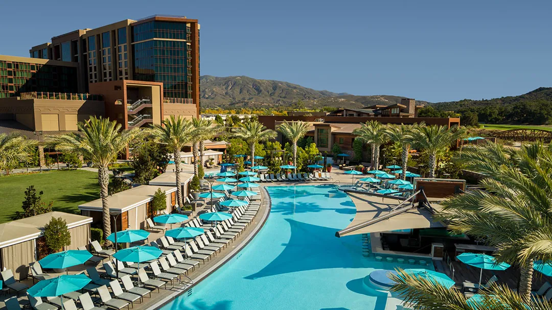 Pools, bars, second tower