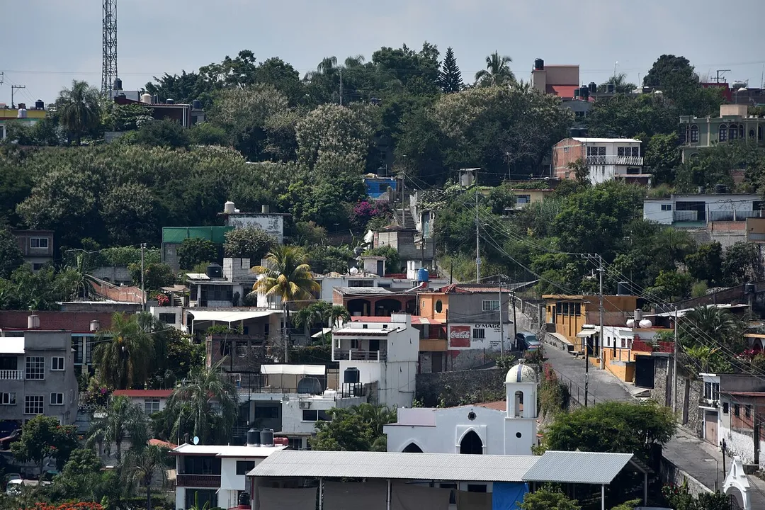 Alta Palmira neighbourhood in Temixco, Mexico.